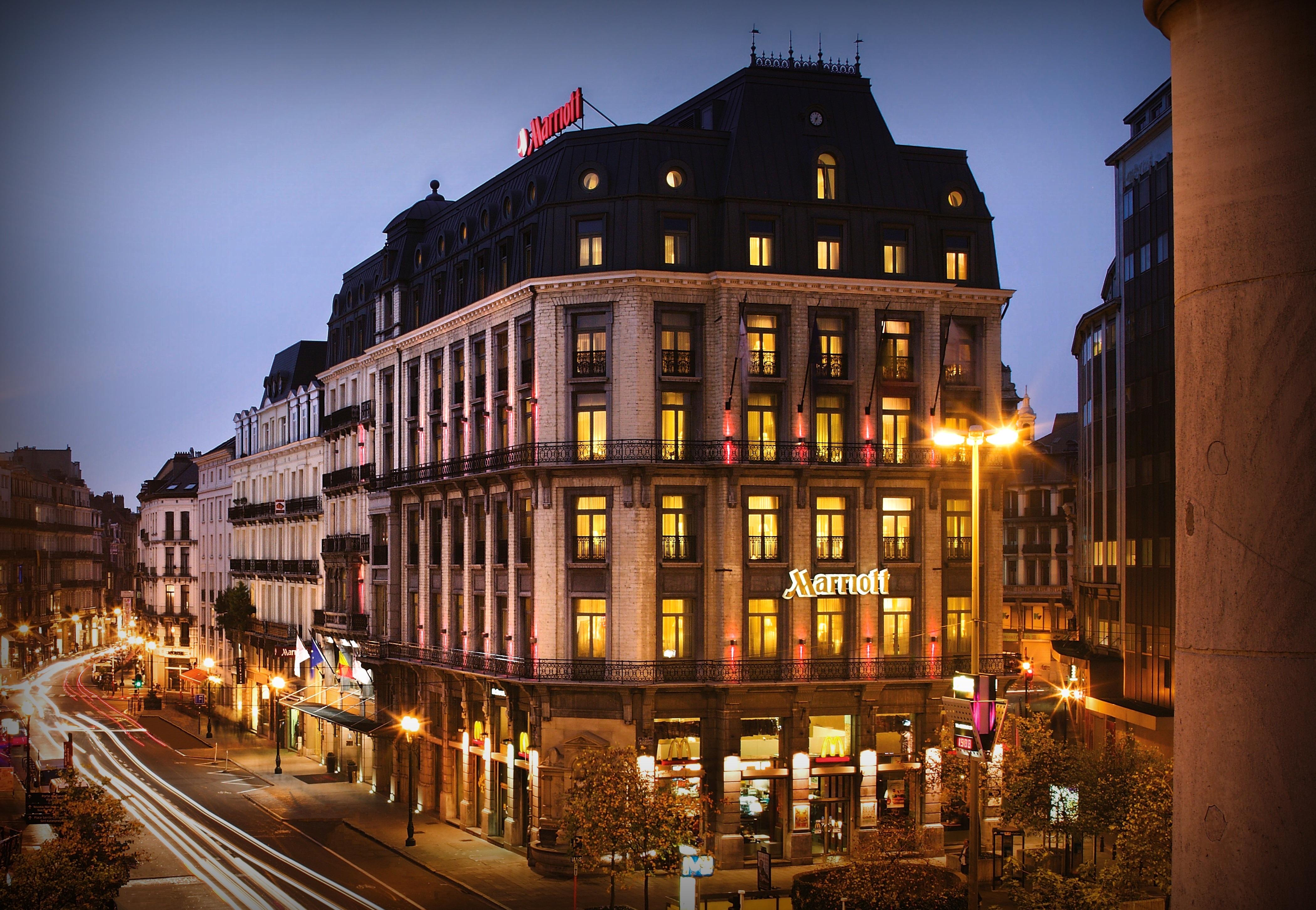 Brussels Marriott Hotel Grand Place Bagian luar foto