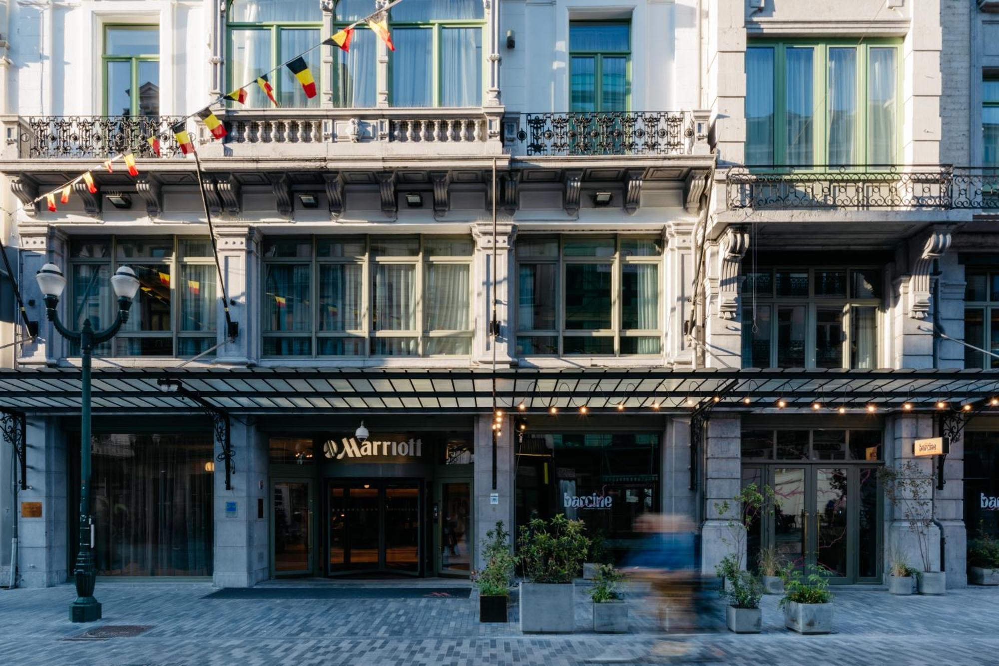 Brussels Marriott Hotel Grand Place Bagian luar foto